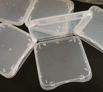 10 pcs SD MMC / SDHC PRO DUO Memory Card Plastic Storage Jewel Case (memory card not inclu