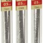 Pentel Super Hi-Polymer Lead Refill, 0.5mm, Fine, 4B, 144 Pieces of Lead (C505-4B),Gray
