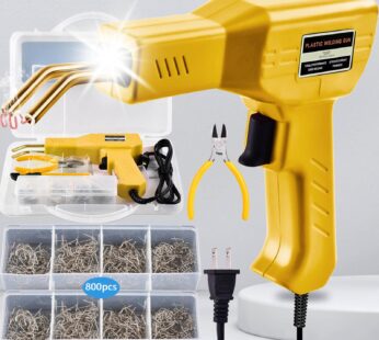 Wrdlosy Plastic Welder, 800PCS Staples, Plastic Welding Kit, Must Have For DIYers, Instant