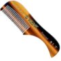 KENT 81T "Freddie" Handmade Beard Mustache Comb - Extra Small. Unbreakable Fine Toothed Be