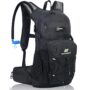 Multipurpose Hydration Backpack with 3L Water Bladder, High Flow Bite Valve, Perfect Water