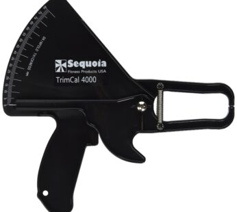Sequoia Fitness TrimCal 4000 Body Fat Caliper (Black) [Health and Beauty] with Fat% Chart