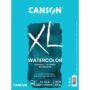 Canson XL Series Watercolor Pad, Heavyweight White Paper, Foldover Binding, 30 Sheets, 9x1