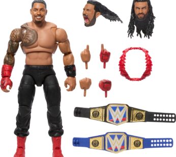 Mattel WWE Ultimate Edition Action Figure & Accessories, 6-inch Roman Reigns Collectible S