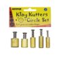Kemper Klay Kutters Circle Set Clay Bread Dough Modeling Paste Paint & More!