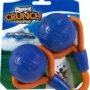 Chuckit! Crunch Ball Dog Toy, Medium, Duo Tug, for All Breed Sizes