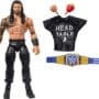 Mattel WWE Roman Reigns Top Picks Elite Collection Action Figure, Articulation & Life-Like