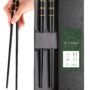 YUNDUOJIA Glass Fiber Chopsticks-Reusable Japanese-style, Chinese-style and Korean-style C