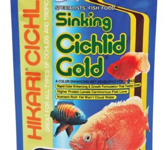 Hikari 3.5-Ounce Sinking Cichlid Gold Pellets for Pets, Medium