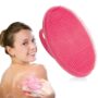 INNERNEED Soft Silicone Body Cleansing Brush Shower Scrubber, Gentle Exfoliating and Massa