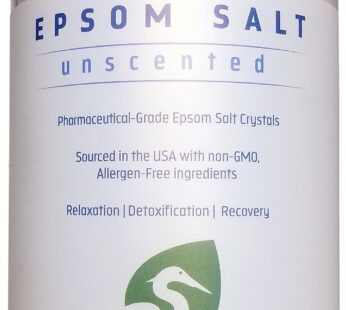 White Egret Pharmaceutical Grade Bath Epsom Salt, 30 Ounce