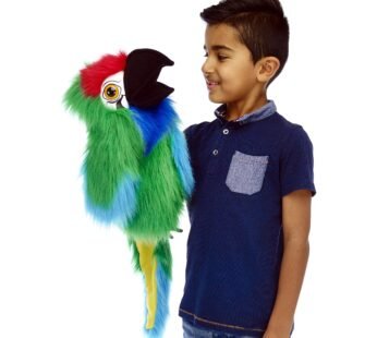 The Puppet Company Large Birds Military Macaw Hand Puppet, 18 inches