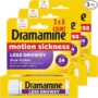 Dramamine All Day Less Drowsy, Motion Sickness Relief, 8 Count, 3 Pack