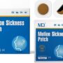 MQ 14ct Motion Sickness Patches Non Drowsy - Sea Sickness Patches for Cruise Travel Essentials, Waterproof Patch Behind Ear for Car Airplane Altitude Sickness, Long Last 72H