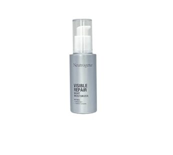 Neutrogena Retinol Face Moisturizer Cream, Rapid Wrinkle Repair, Anti-Wrinkle Night Moisturizer Cream, Anti-Wrinkle Face & Neck Cream Moisturizer with Hyaluronic Acid & Retinol, Paraben-Free, 1 fl. oz