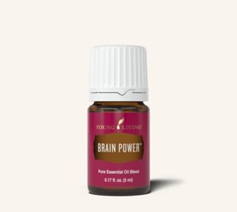 Young Living Brain Power 5 ml Essential Oil – Nourish Your Mental Edge, Clear Thinking, Mindful Concentration, Energizing Aroma