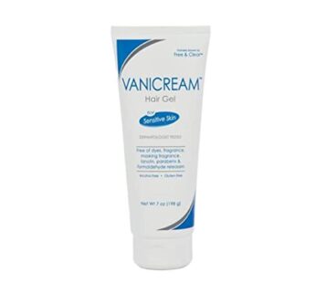 Vanicream Hair Styling Gel, Fragrance and Gluten Free, For Sensitive Skin, Unscented, 7 Oz, Packaging May Vary