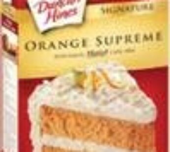Duncan Hines Cake Mix-Orange-16.5 Oz-2 Pack