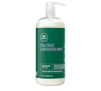 Tea Tree Lavender Mint Moisturizing Shampoo, Hydrates + Soothes, For Coarse + Dry Hair, 33.8 fl. oz.