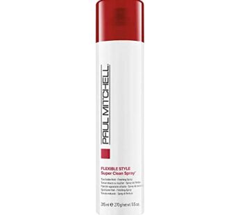 Paul Mitchell Super Clean Spray, Flexible Hold, Touchable Finish, For All Hair Types, 9.5 oz