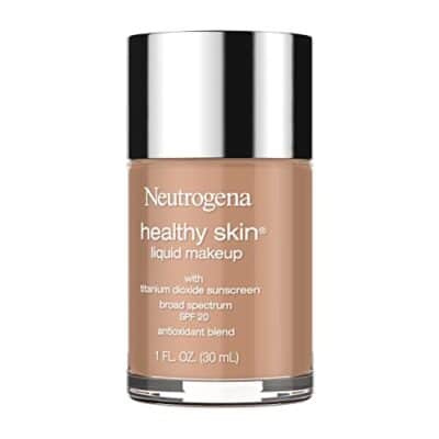 Neutrogena Healthy Skin Liquid Makeup Foundation, Broad Spectrum SPF 20 Sunscreen, Lightweight & Flawless Coverage Foundation with Antioxidant Vitamin E & Feverfew, 135 Chestnut, 1 fl. oz - Image 11