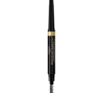 L’Oreal Paris Brow Stylist Shape & Fill Mechanical Eye Brow Makeup Pencil, Dark Brunette, 0.008 oz.