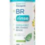 Essential Oxygen Certified BR Organic Brushing Rinse, All Natural Mouthwash for Whiter Teeth, Fresher Breath, and Happier Gums, Alcohol-Free Oral Care, Peppermint, 32 Ounce