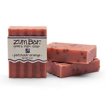 Zum Bar Goat’s Milk Soap – Patchouli-Orange – 3 oz (3 Pack)