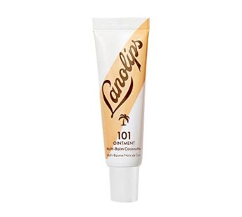 Lanolips 101 Ointment Multi-Balm, Coconutter – Fruity Lip Balm with Vitamin E Oil and Lanolin for Lip Hydration – Naturally Flavored Lanolin Lip Balm for Very Dry Lips – Dermatologist Tested (.35 oz)