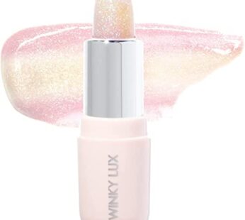 Winky Lux Glimmer Balm, pH Lip Balm, Color Changing Lipstick and Tinted Lip Balm, Vegan & Cruelty Free Lip Balm, Hydrate & Plump, Pink Shimmer Lipstick, Unicorn