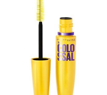 Maybelline Volum’ Express Colossal Washable Mascara Makeup, Classic Black Mascara, 1 Count