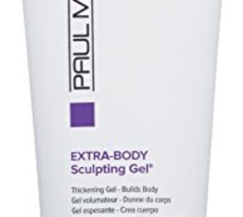 Paul Mitchell Extra-Body Sculpting Gel, Thickens + Builds Body, For Fine Hair, 6.8 fl. oz.