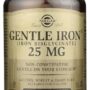 Solgar Gentle Iron - Ideal for Sensitive StomachsRed Blood Cell Supplement, , Non Constipating & GMO, Vegan, Gluten & Dairy Free, Kosher - 180 Servings, Unflavored, 180 Count