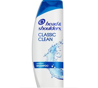 Head & Shoulders Classic Clean Daily-Use Anti-Dandruff Shampoo, 13.5 Fl Oz (Pack of 2)