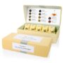 Tea Forte Assorted Classic Tea, Petite Presentation Box, Sampler Gift Set With Handcrafted Pyramid Infusers - Herbal, Black, Green, White, 10 Count (Pack of 1)