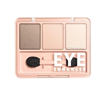 COVERGIRL – Eye Enhancers 3-Kit Eyeshadow, silky, sheer formula, double ended applicator, 100% Cruelty-free