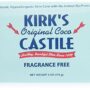 Kirk's Original Coco Castile Bar Soap Fragrance Free 4 Ounces (5 Pack)