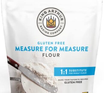 King Arthur, Measure for Measure Flour, Certified Gluten-Free, Non-GMO Project Verified, Certified Kosher, 3 Pounds, Packaging May Vary
