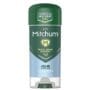 Mitchum Antiperspirant Deodorant Stick for Men, Triple Odor Defense Gel, 48 Hr Protection, Dermatologist Tested, Alcohol Free, Unscented, 3.4 oz, green