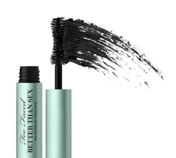 Too Faced Better Than Sex Travel Size Waterproof Mascara, 0.17 fl. oz., Black