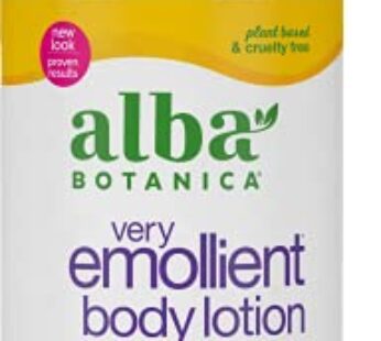 Alba Botanica Very Emollient Body Lotion, Unscented Original, 32 Oz