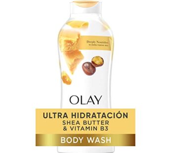 Olay Ultra Moisture Body Wash with Shea Butter, 22 fl oz