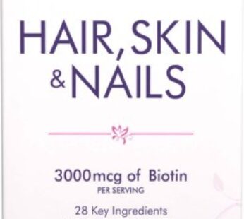 Nature’s Bounty Hair, Skin and Nails Formula, 60 Coated Caplets, (Pack of 2)