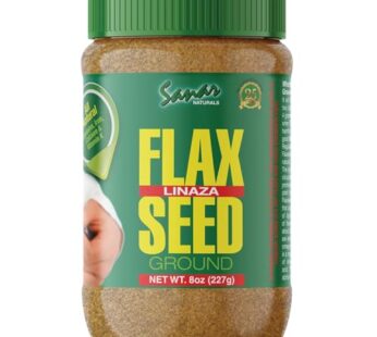Sanar Naturals Ground Flaxseed – Plant-Based Vegan Protein, High Fiber, Gluten Free, Non-GMO Whole-Milled Flax Seed, 8 oz