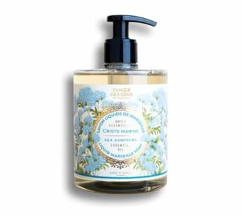 Panier des Sens – Liquid Hand Soap ? Sea Samphire Hand Wash – French Marseille Moisturizing Hand Soap with Coconut Oil – Refillable Kitchen & Bathroom Hand Soap – 97% Natural Ingredients -16.9 Fl.oz