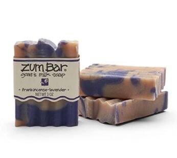 Zum Bar Goat’s Milk Soap – Frankincense-Lavender – 3 oz (3 Pack)