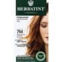 Herbatint Permanent Haircolor Gel, 7M Mahogany Blonde, Alcohol Free, Vegan, 100% Grey Coverage - 4.56 oz