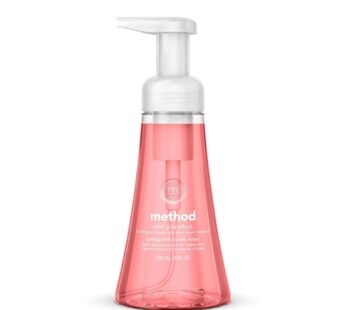 Method Foaming Hand Soap, Pink Grapefruit, Biodegradable Formula, 10 Fl Oz (Pack of 1)