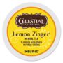 Celestial Seasonings Lemon Zinger Herbal Tea, Single-Serve Keurig K-Cup Pods, 24 Count