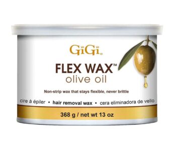 Gigi Olive Oil Flex Wax Hair Removal Wax, 13 Oz